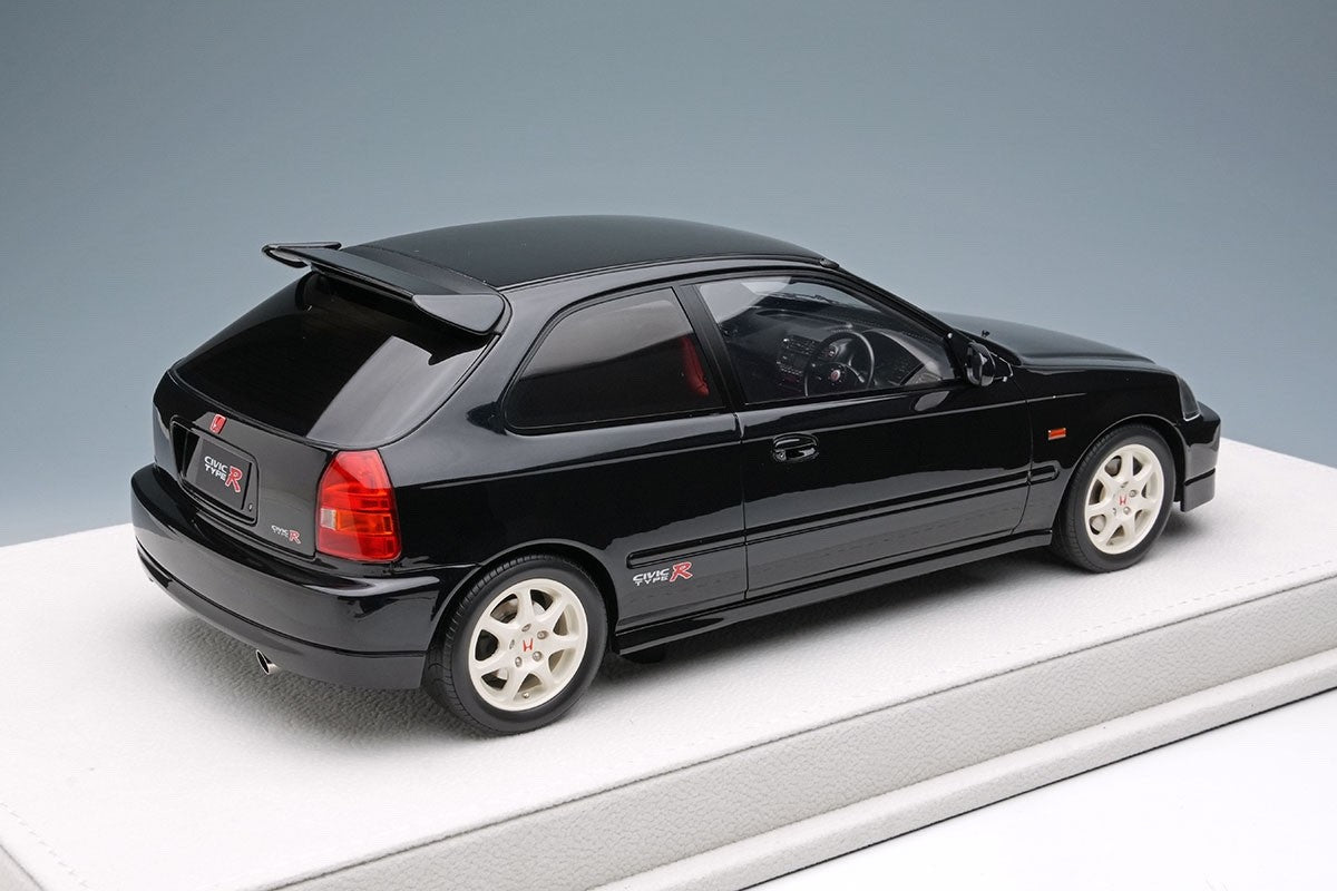 EIDOLON  EML115C 1/18 Honda Civic Type R EK9 1997 Starlight Black Pearl Resin