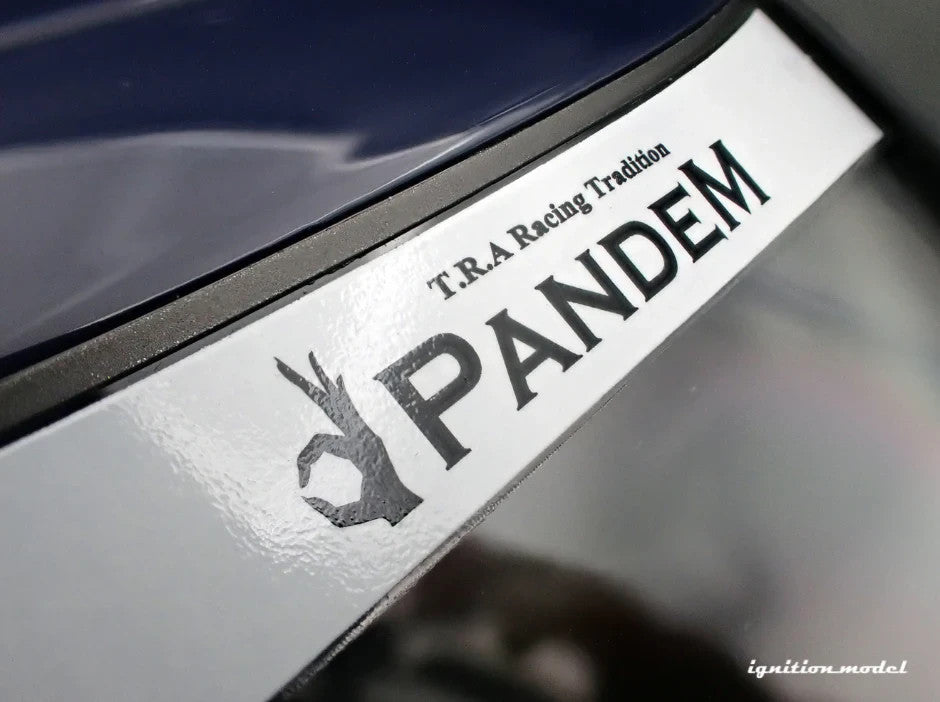 Ignition Model IG3773 1/18 PANDEM Mercedes-Benz 190E Blue Black Resin