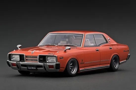 Ignition Model IG3932 1/18 Nissan Gloria 330 Brougham Copper Orange Resin