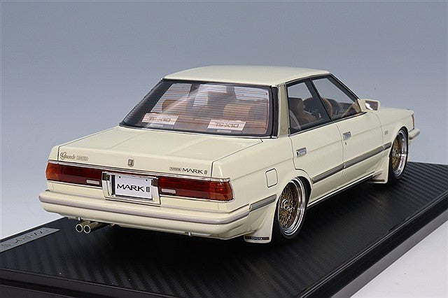 Ignition Model IG3822 1:18 Toyota Mark II Grande Ltd Pearl White Resin