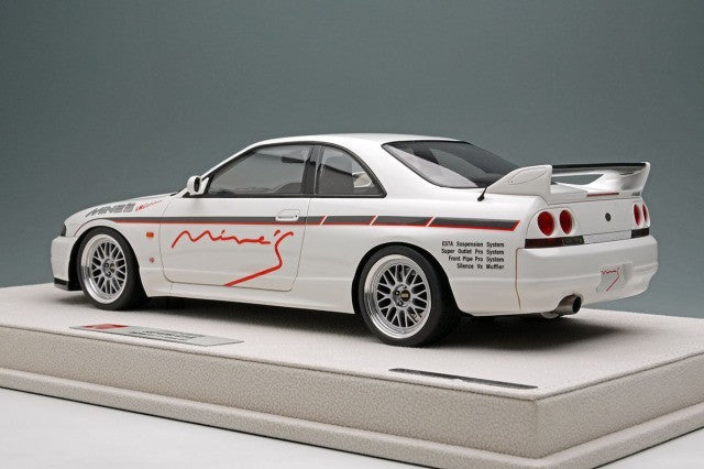 EIDOLON EML179B 1/18 Mine's Skyline GT-R(BCNR33) White Limited 120pcs