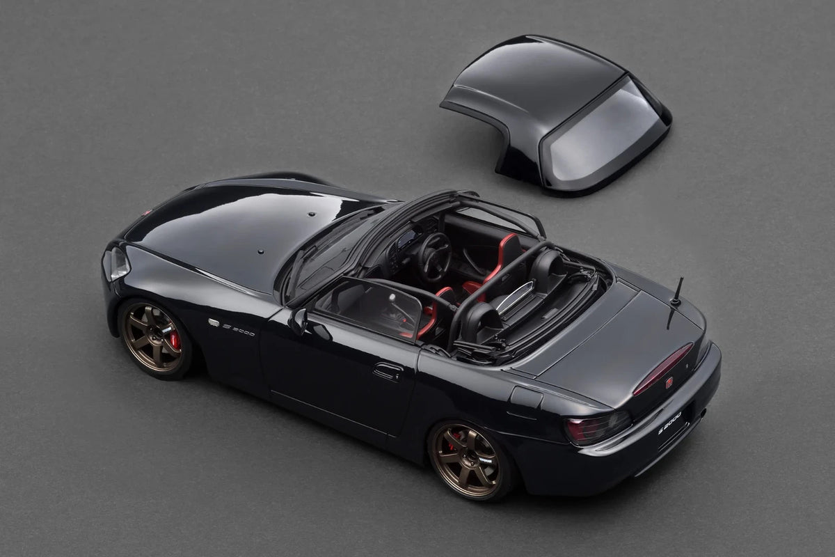 Ignition Model IG3921 1/18 Honda S2000 AP1 Black Sports Roadster