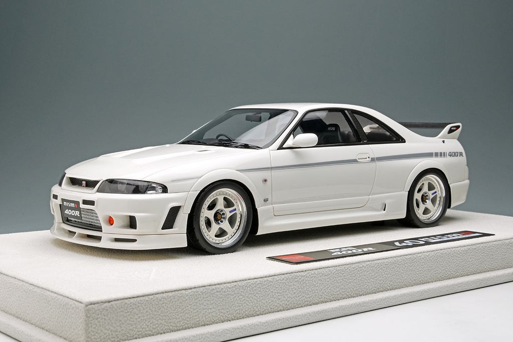 EIDOLON EML102D 1/18 Nissan Skyline GT-R NISMO 400R 1996 White Resin