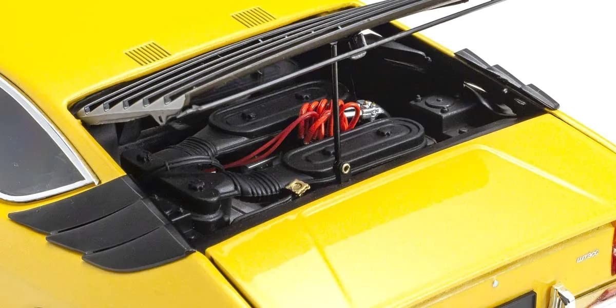 Kyosho 1/18 Lamborghini Urraco Yellow Diecast Model Car KS08446GY Japan Import