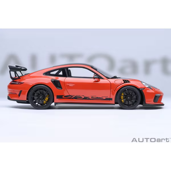 AUTOart 78177 1/18 Porsche 911 991.2 GT3 RS Weissach Orange Diecast
