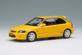 Make Up Eidolon EM481B 1/43 Honda Civic Type R EK9 1998 Sunlight Yellow