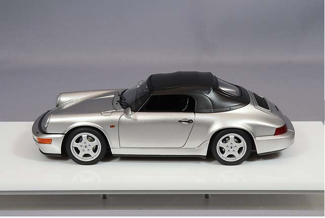 Make Up EIDOLON VM165A 1/43 Porsche 911 964 Carrera 2 Speedster Silver 1993