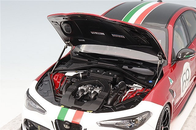 MOTORHELIX FS-M89010 1/18 Alfa Romeo Giulia GTAm #69 Red Italy