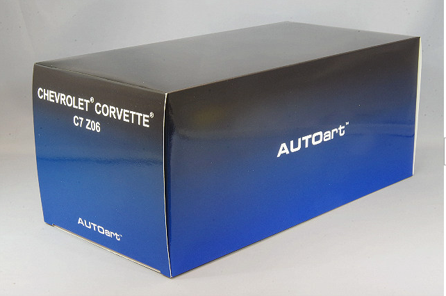 AUTOart Aa71265 1/18 Chevrolet Corvette C7 Z06 Coupe Blue Metallic USA