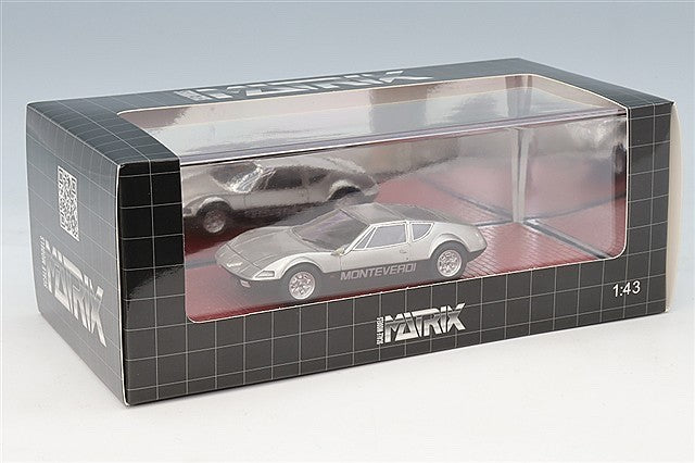 Matrix MX41308032 1/43 Monteverdi Hai 450 GTS 1973 Silver Resin