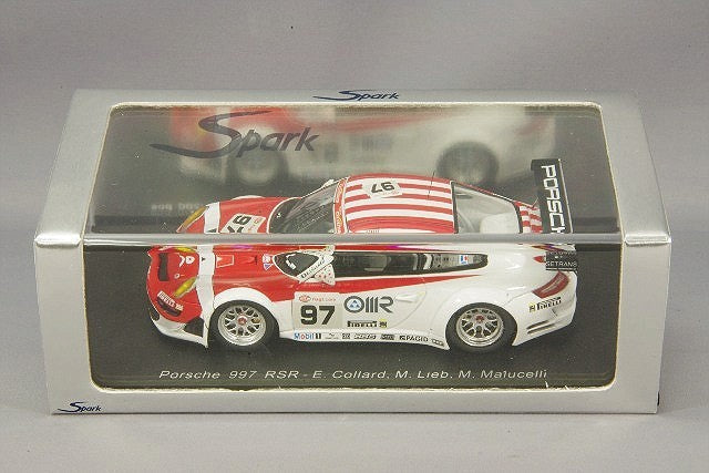 Spark SBMS 1/43 Porsche 911 997 RSR 2007 Spa 24H Class Winner