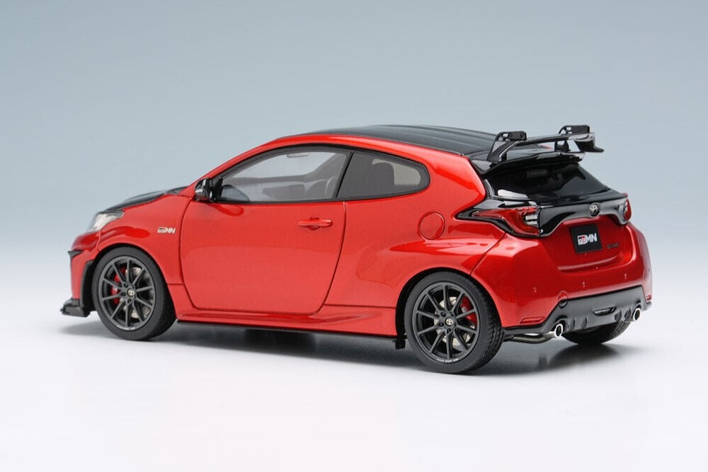 Make Up EIDOLON EM656D 1/43 Toyota GRMN Yaris Circuit Package 2022 EmotionalRed2