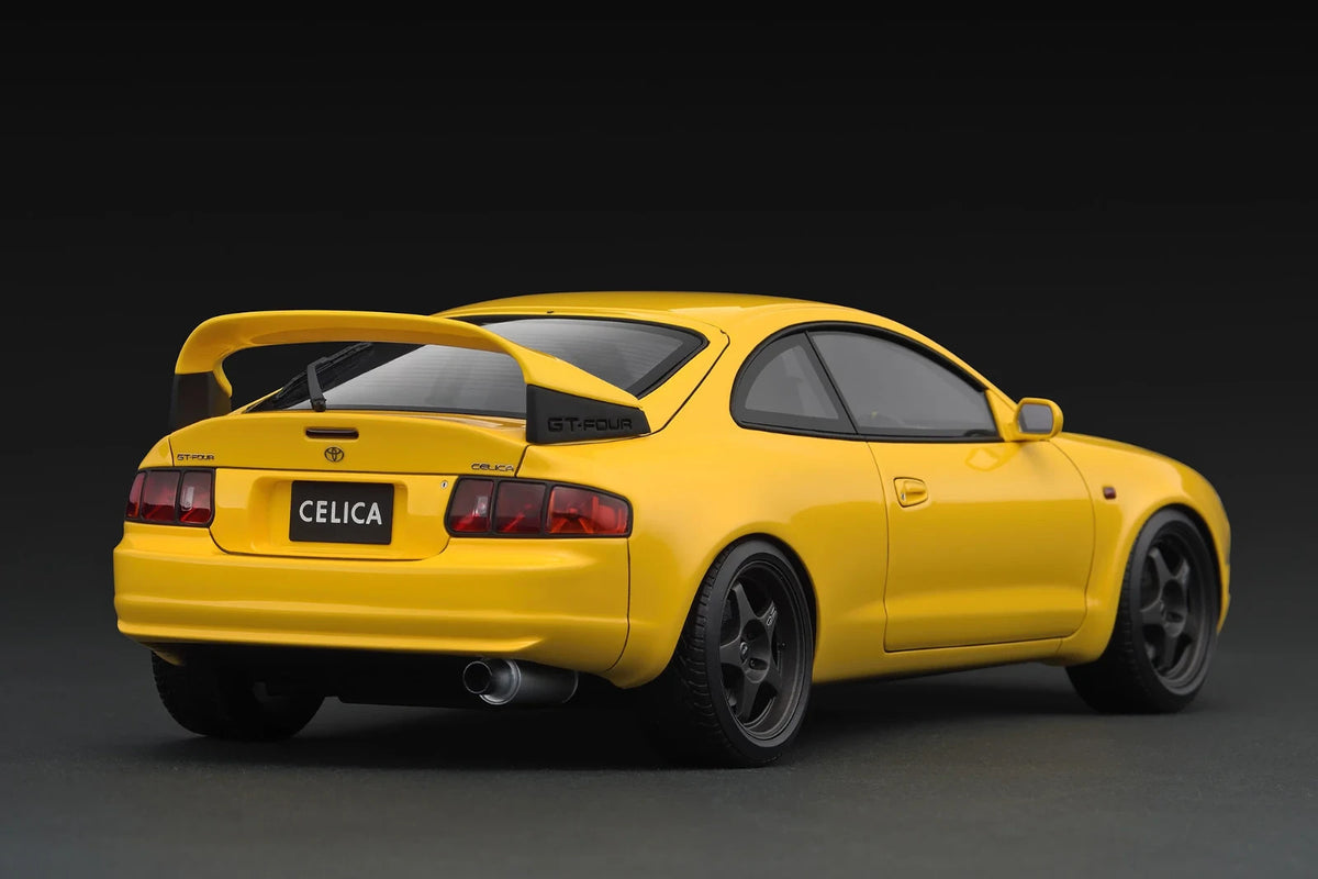 Ignition Model IG3680 1/18 Toyota Celica GT-FOUR ST205 Yellow Resin