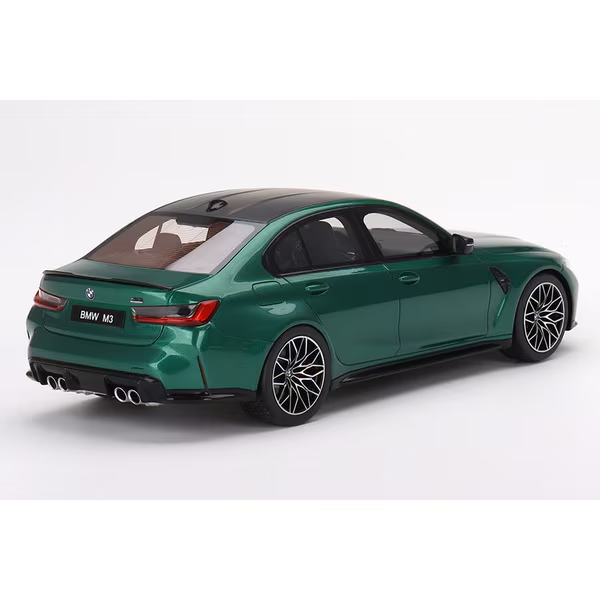 TopSpeed TS0396 - 1/18 BMW M3 Competition G80 Isle of Man Green Metallic