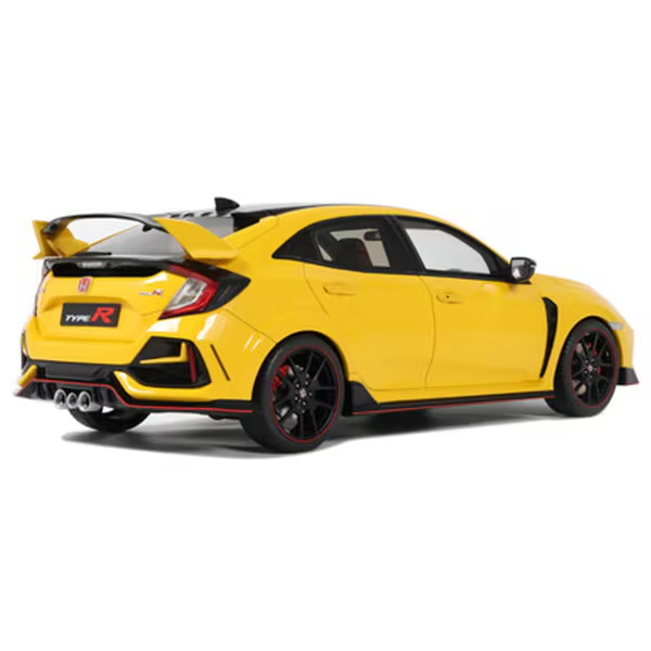 Otto Mobile OTM1111 1/18 Honda Civic Type R FK8 2020 Yellow Resin