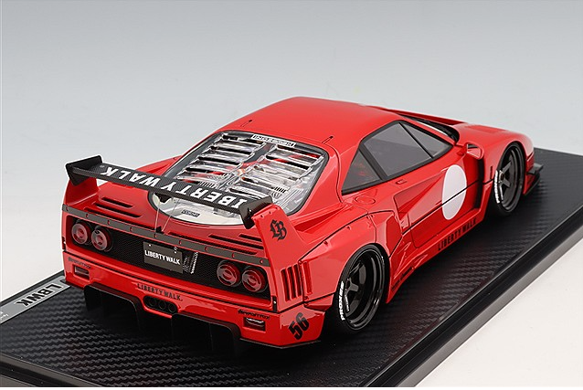 Ignition Model IG3754 1/18 LB-WORKS 40 Red Widebody
