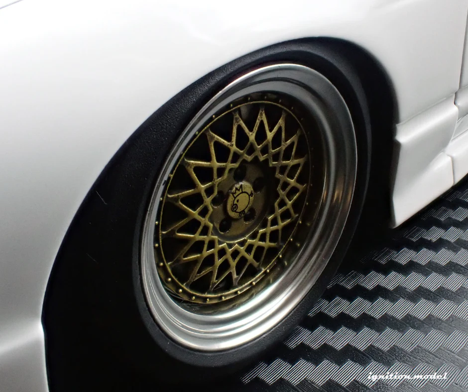 Ignition Model IG3763 1/18 Nissan 180SX Type X RPS13 White Pandem Mesh