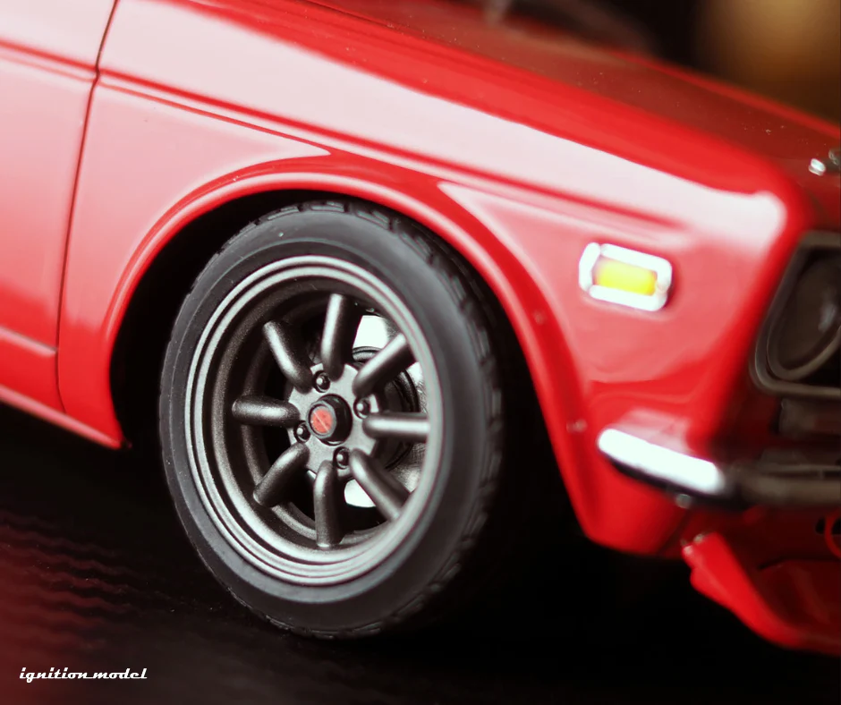 Ignition Model IG3306 1/18 Datsun Bluebird 510 2-Door Watanabe Red Resin