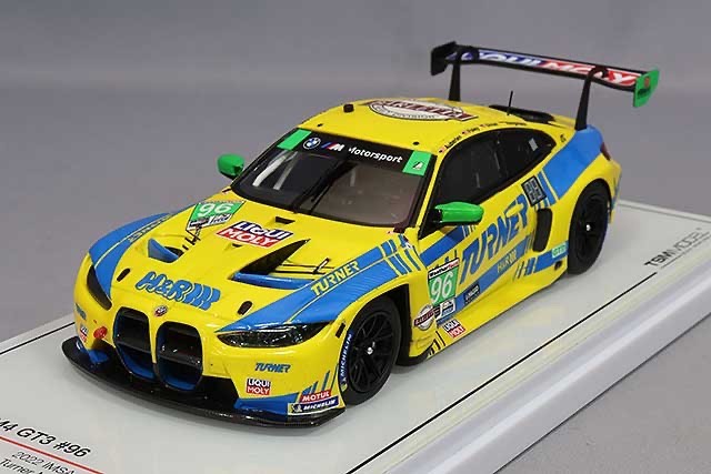 TSM TSM430678 1/43 BMW M4 GT3 #96 2022 IMSA MidOhio Winner GTD TurnerMotorSports