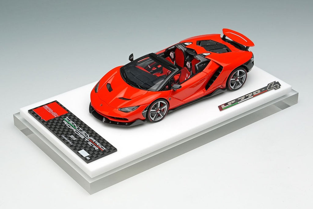 EIDOLON EM783D 1/43 Lamborghini Centenario Roadster LP770-4 2016 Rosso Mars