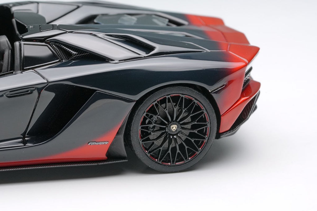 EIDOLON EM767B 1/43 Lamborghini Aventador S Roadster 50th Japan 2018 Rosso