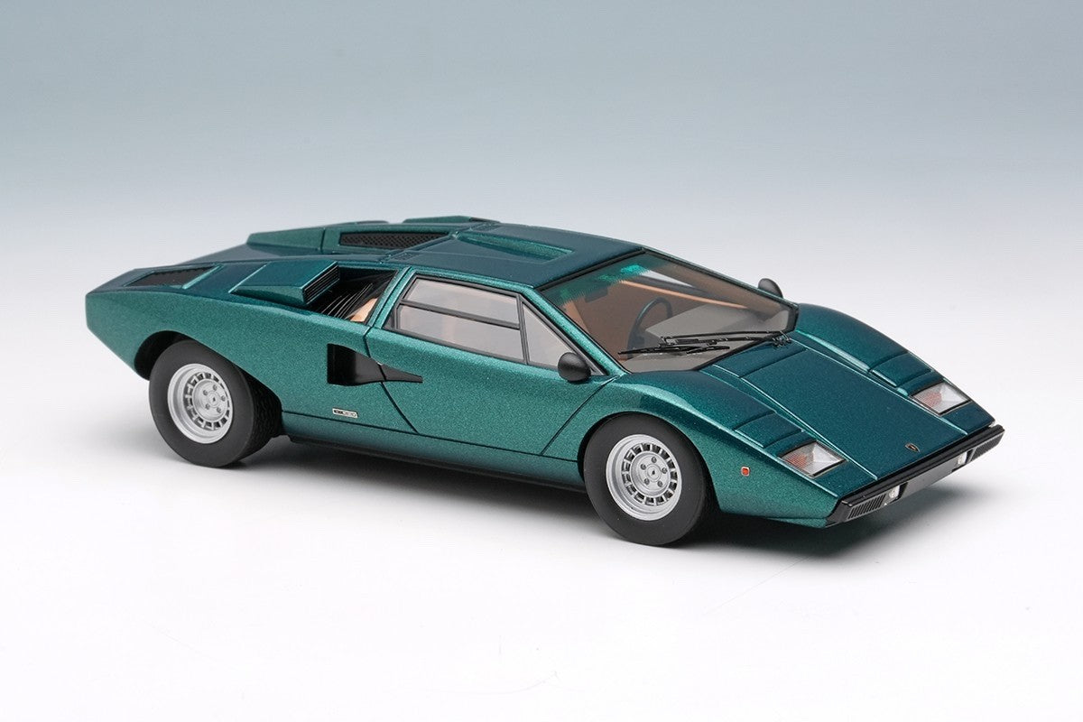 Make Up EIDOLON EM387L 1/43 Lamborghini Countach LP400 1974 Verde Abete Green