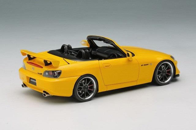 EIDOLON EM829D 1/43 Honda S2000 AP2 Type-S 2007 New Indy Yellow Pearl Ltd 50pcs
