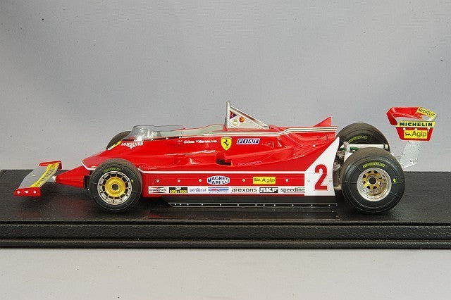 TOPMARQUES GRP045B 1/18 Ferrari 312 T5 1980 F1 #2 Villeneuve Resin