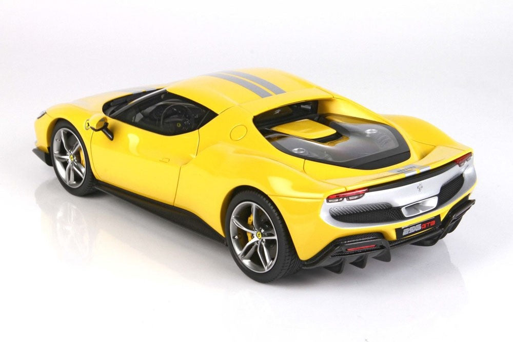 BBR P18211CV 1/18 Ferrari 296 GTB Assetto Fiorano 2021 Giallo Modena Ltd 99pcs