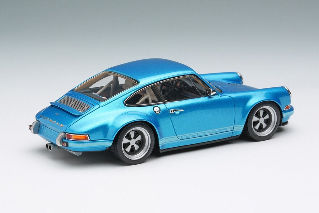Make Up VISION VM111V 1/43 Singer 911 (964) Coupe – Light Blue Metallic