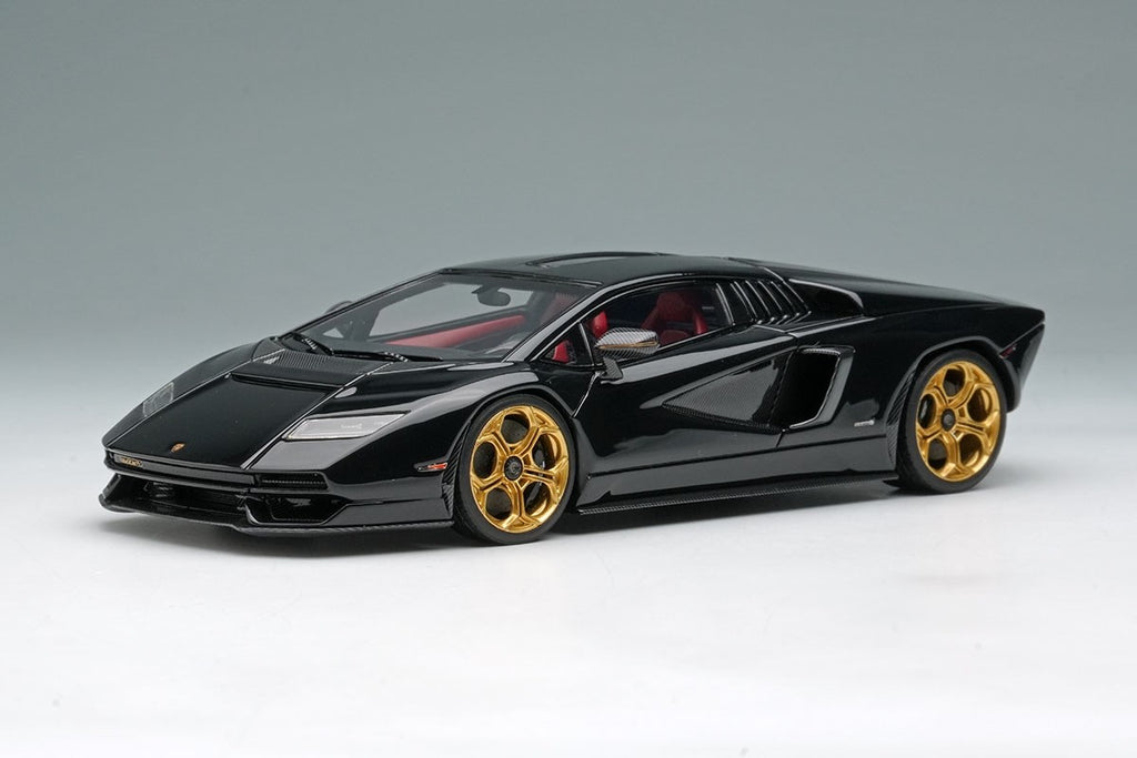 EIDOLON EM740J 1/43 Lamborghini Countach LPI 800-4 2022 Black Resin Ltd 60pcs