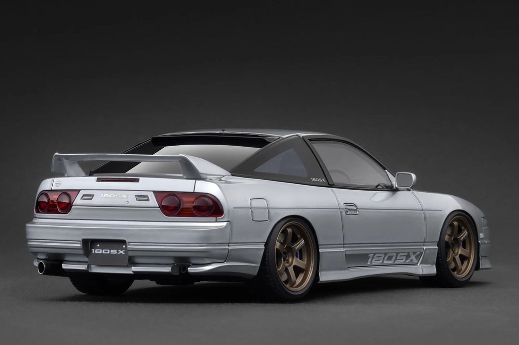 Ignition Model IG3761 1/18 Nissan 180SX Type X RPS13 Silver TE37