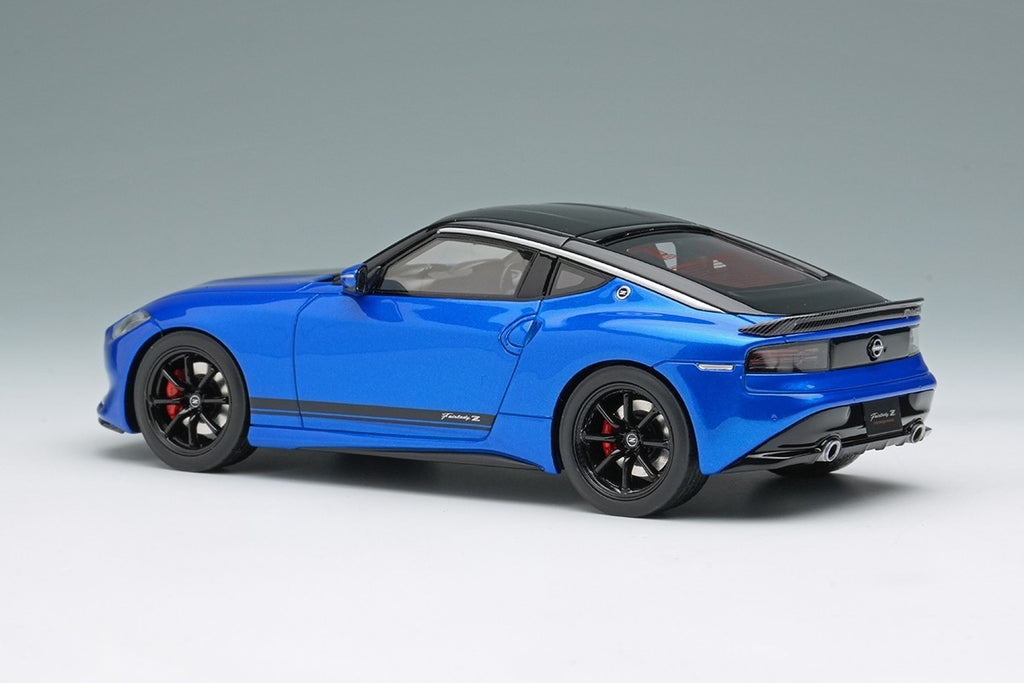 Make Up EIDOLON EM735C 1/43 Nissan Z Customized Edition Seiran Blue Black