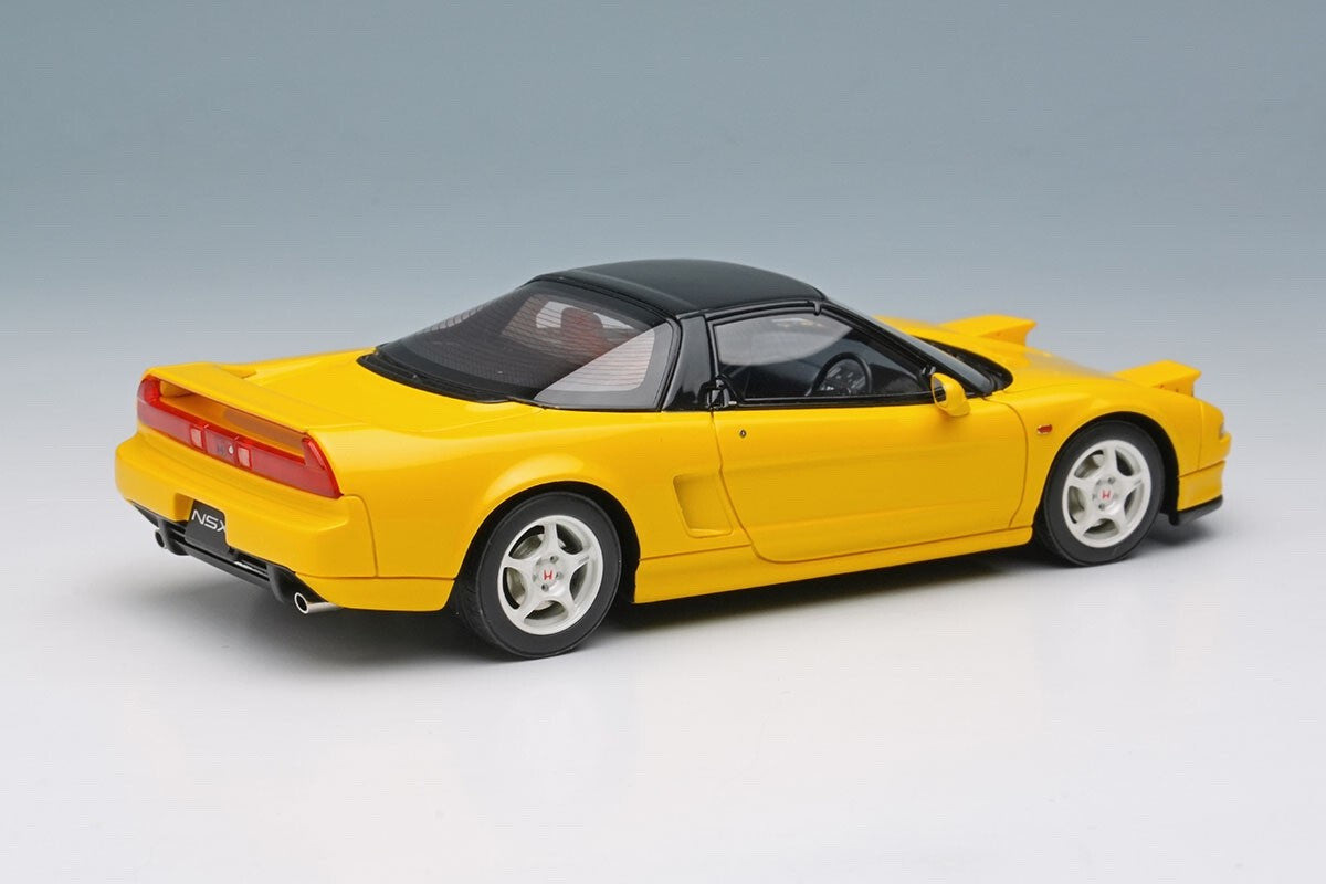 Make Up EIDOLON EM666E 1/43 Honda NSX-R NA1 1992 Headlamp Open Indy Yellow Pearl