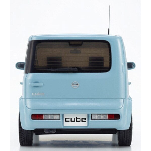 Kyosho KSR18060AB - 1/18 Nissan Cube Air Blue [Resin Cast Mini Car]