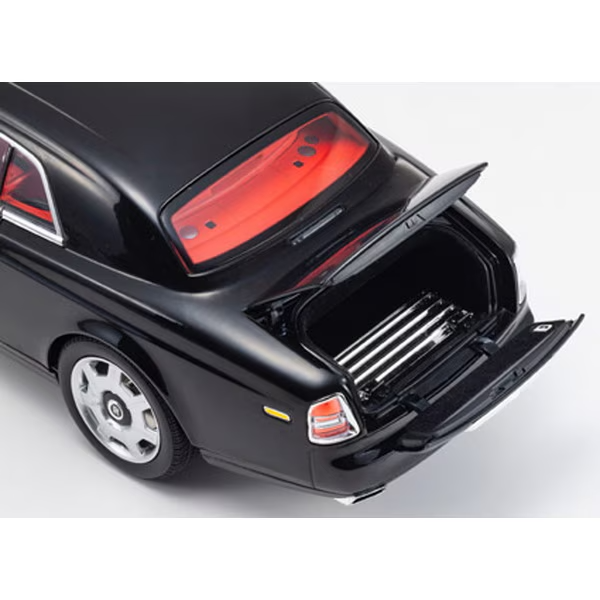 KYOSHO KS08862DBK 1/18 Rolls-Royce Phantom Coupé Diamond Black Die-Cast Model