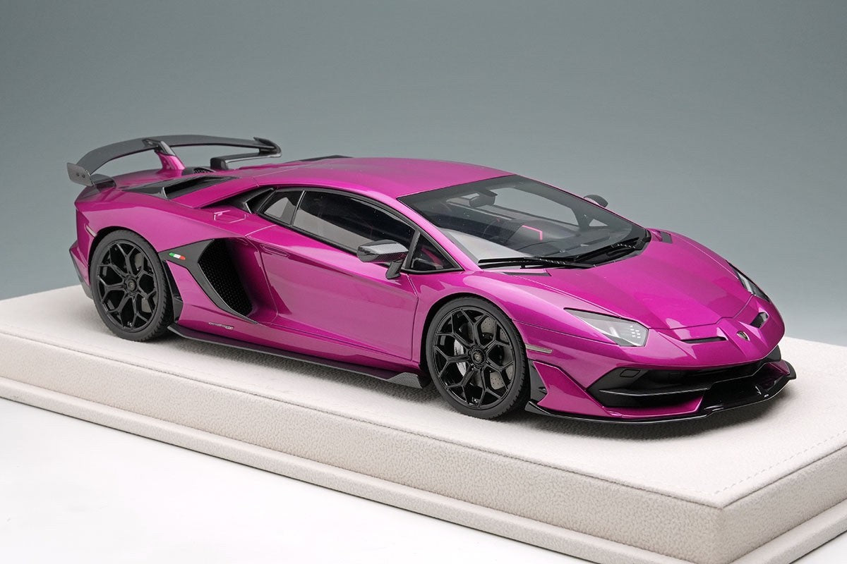 EIDOLON EML025G 1/18 Lamborghini Aventador SVJ 2018 Viola Ashifa Resin Ltd 80pcs