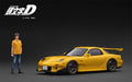 Ignition Model IG3800 1/18 Mazda RX-7 FD3S Initial D Yellow Resin