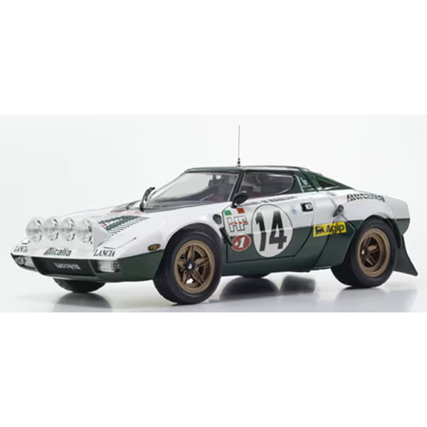 Kyosho KS08130E 1/18 Lancia Stratos HF Monte Carlo 1975 Diecast