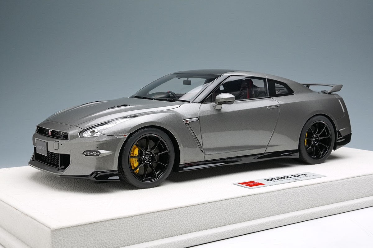 EIDOLON EML084E 1/18 Nissan GT-R NISMO T-spec Track Edition 2024 Dark Metal Gray