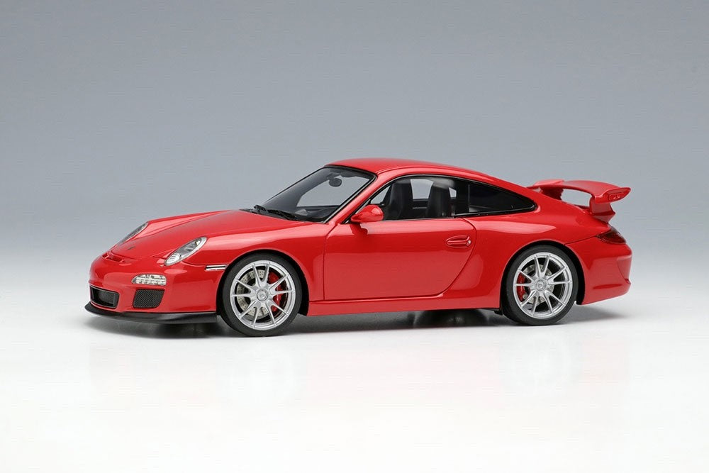 Make Up EIDOLON EM602A 1/43 Porsche 911 997.2 GT3 2010 Guards Red Resin Model