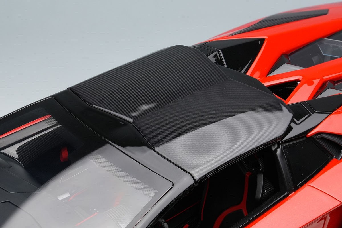 EIDOLON EML007E 1/18 Lamborghini Aventador LP750-4 SV Roadster 2015 Rosso Bia