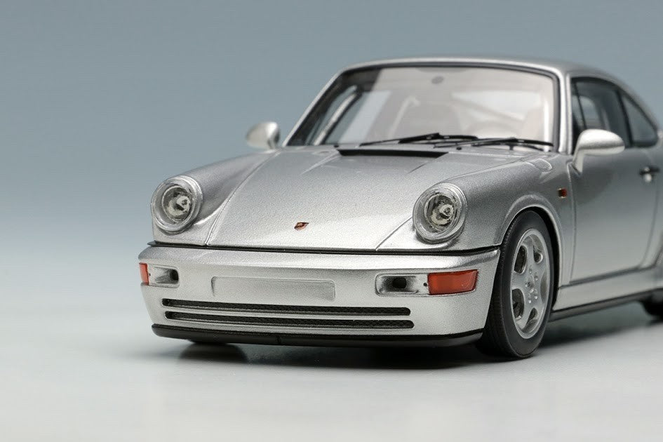 MakeUP VISION VM142D 1/43 Porsche 911 964 Carrera RS NGT Silver 1992