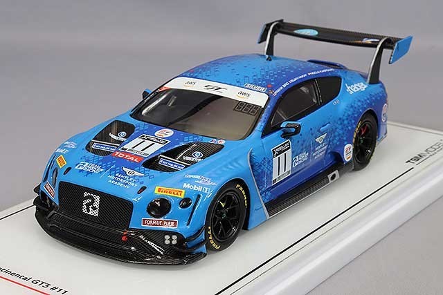 TSM TSM430567 1/43 Bentley Continental GT3 2020 Spa #11 Resin