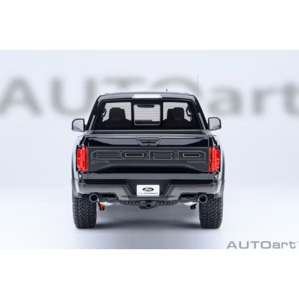 AUTOart 72947 1/18 Ford F-150 Raptor SuperCrew 2019 Black Diecast