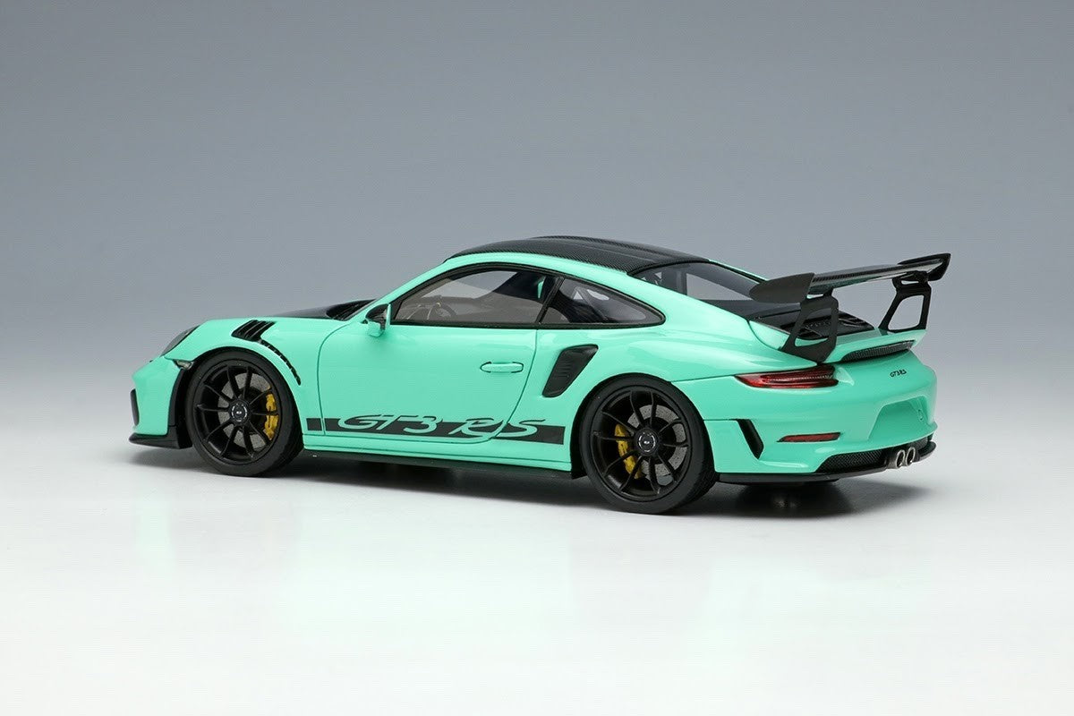 EIDOLON EM574I 1/43 Porsche 911 991.2 GT3 RS Weissach Package 2018 Mint Green