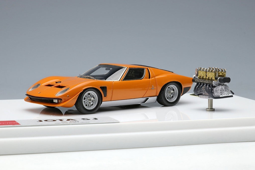 EIDOLON EM331SP 1/43 Lamborghini Jota SJ #4088 V12 Engine Resin Limited 100pcs