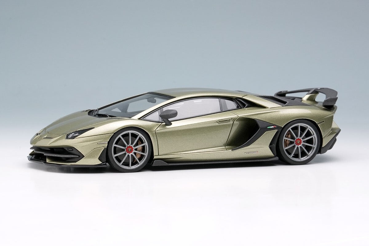 EIDOLON EM513I 1/43 Lamborghini Aventador SVJ 2018 Nireo Wheel Verde Draco