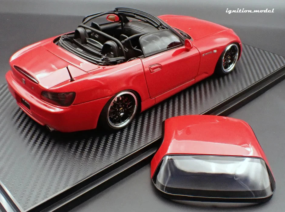 Ignition Model IG3922 1/18 Honda S2000 AP1 Red Sports Roadster