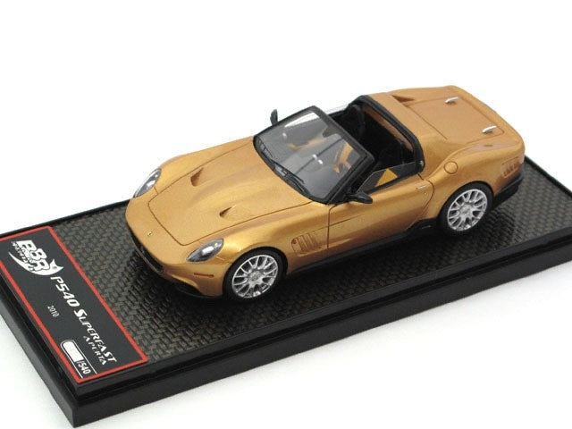 BBR BBRC032A 1/43 Ferrari P540 Superfast Aperta 2010 Gold One-Off Fellini Resin